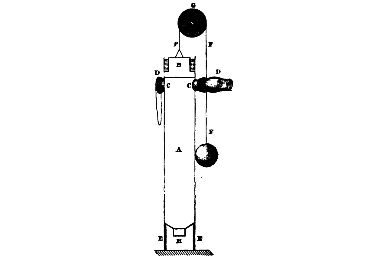 A sketch of the Huygens’s engine