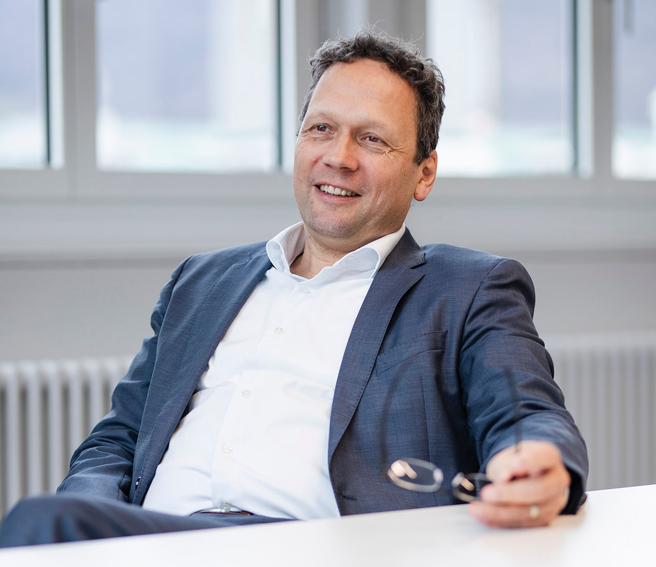 An image showing Dirk Bergmann, Chief Technology Officer at Accelleron