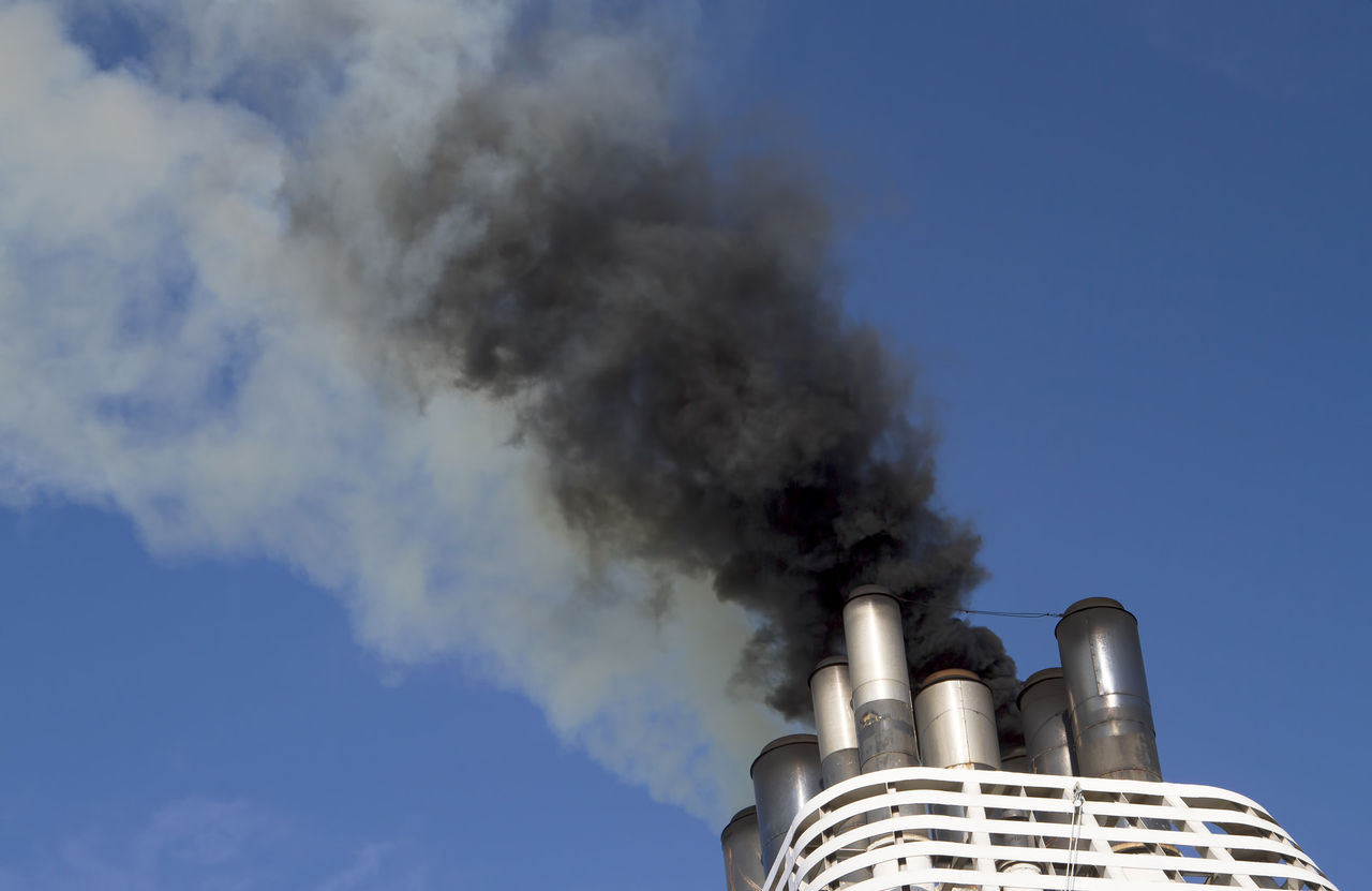 emissions from ship 