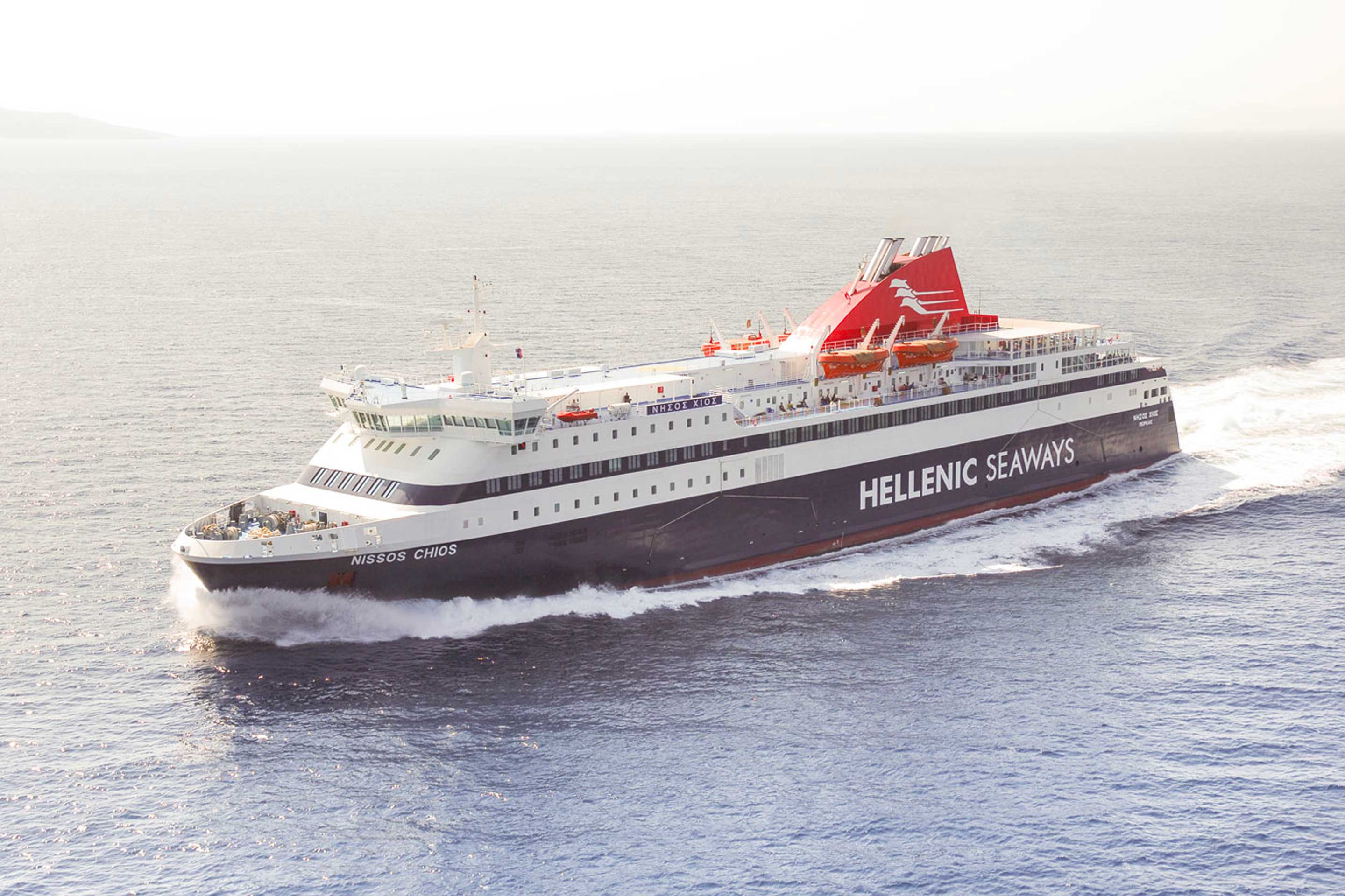 A Hellenic Seaways vessel benefitting from ABB Turbo LifeCycleCare agreement