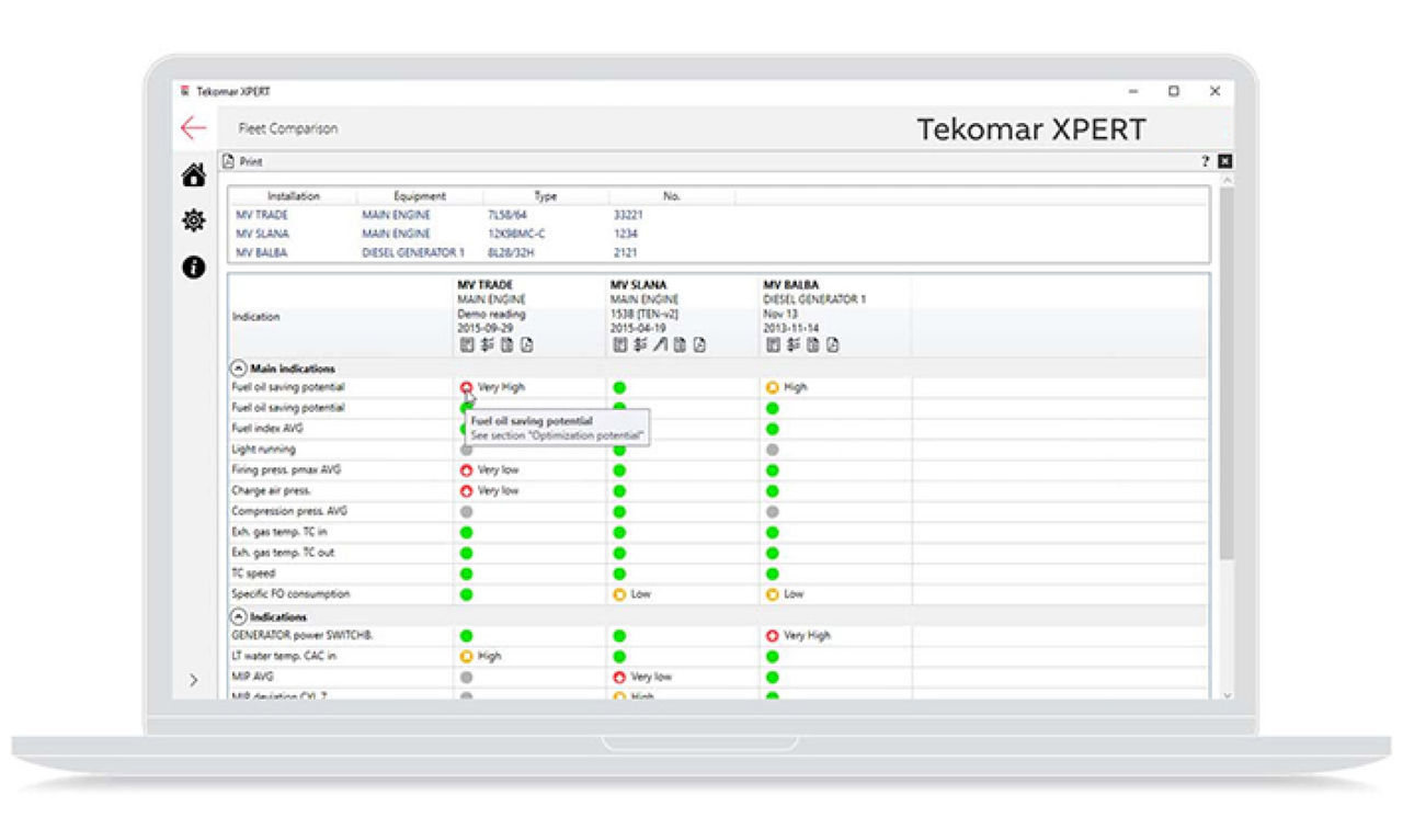 Tekomar XPERT desktop app